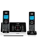 Vtech DECT 6.0 Expandable Cordless Phone Bundle with Caller ID - Black (LS6225-2)