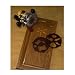 Milescraft 1208 TurnLock Wood Design Router Inlay Pattern Cutting Kit with 2 Templates and 10 Patterns