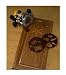 Milescraft 1208 TurnLock Wood Design Router Inlay Pattern Cutting Kit with 2 Templates and 10 Patterns