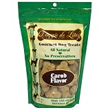 Doggie de Lites Gourmet Dog Treats, Carob Flavor, 10-Ounce Resealable Bags (Pack of 6