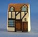 Porcelain China Collectable Thimble - Miniature House Shape - Tudor House