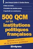 500 QCM sur les institutions politiques fran�aises