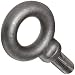 Jergens 18510 Shoulder Eye Bolt with Mill Finish, C-1030 Forged Steel, 1-1/4" - 7 Thread, 15000 lbs Capacity