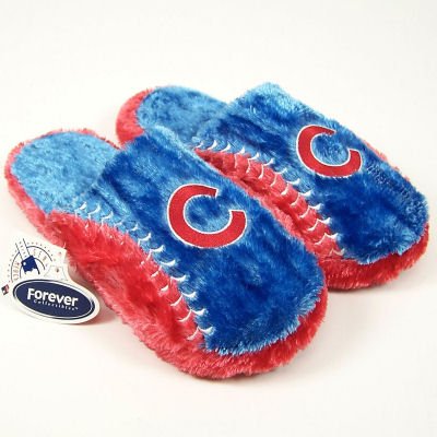 CHICAGO CUBS OFFICIAL LOGO HIMO SLIPPERS SZ LARGE