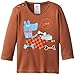 Zutano Baby Boys Woof Long Sleeve Screen T Shirt