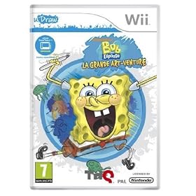 Bob l'�ponge: la grande art-venture (jeu Wii tablette)