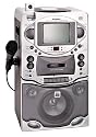 Singing Machine STVG-535 CD/CD+G Video Karaoke System with 5.5 Monitor, Two Microphone Inputs