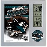 San Jose Sharks Digital Desk Clock