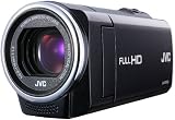 JVC GZ-E10SEU Full-HD Camcorder (6,9 cm (2,7 Zoll) Display, 40-fach opt. Zoom, HDMI, F1.8, USB 2.0) silber