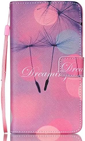 Samsung Galaxy Note 4 Case, JinLi(TM) PU Leather [Cloud Pattern][Wrist Strap] Wallet Case For Samsung Galaxy Note 4. (PatternNW-1)