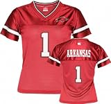Arkansas Razorbacks Women's Stadium Football Jersey