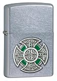 Zippo Cross Pocket Lighter, Silver