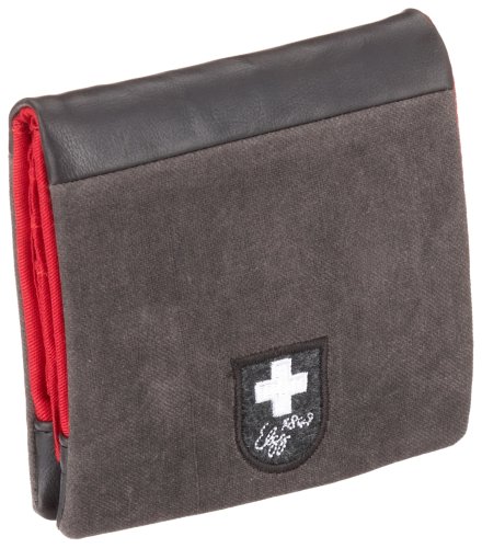 Elgg-of-Switzerland Wallet, 11x2x11,5 I-002 CX 33, Unisex - Erwachsene Portemonnaies, grau, (graphite),