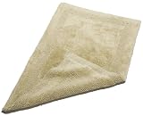 Pinzon Luxury Reversible 21-By-34-Inch Bath Rug, Flax