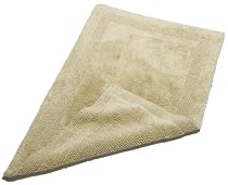Pinzon Luxury Reversible 30-By-50-Inch Bath Rug, Flax