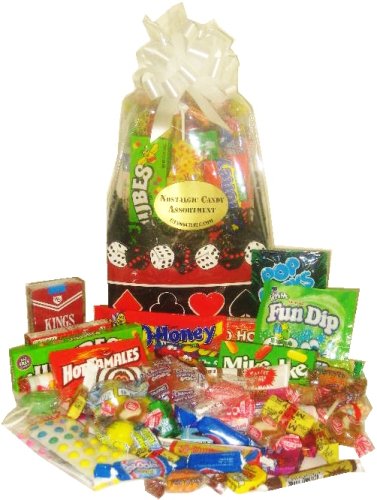 Casino Nights Nostalgic Candy Basket by Candy Crate