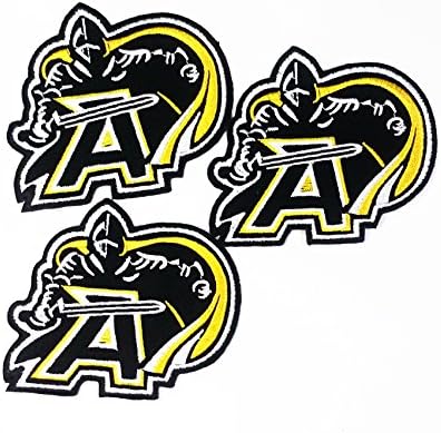 3 Pack of Army Black Knights Logo Embroidered Iron on Patch for Collection with Free Shipping By Botan