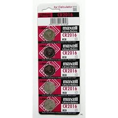 Maxell 3 Volt Lithium Knopfzelle CR 2016 im 5er Blister