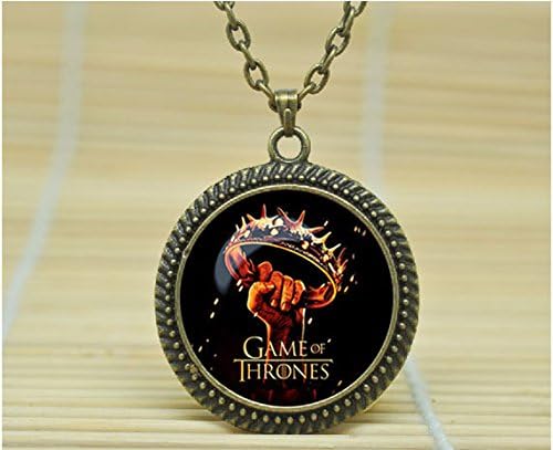 Fashion Jewelry Game Of Thrones Pendant Game Of Thrones Necklace Game Of Thrones Jewelry Glass Cabochon Necklace A0853