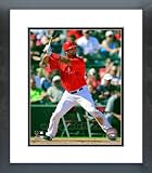 LA Angels Albert Pujols 2012 Action Framed Picture 8x10