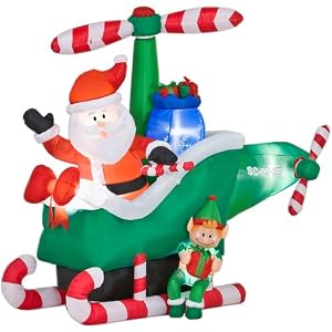 helicopter Santa