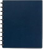 Levenger Circa Smooth Sliver Notebook with Pockets (ADS8795 RB LTR NM)