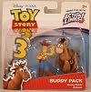 Disney Pixar Toy Story 3 Buddy Pack Figures Waving Woody & Bullseye