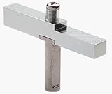 CRL Brite Anodized Adapter Block Used with Senior Prima Hinges