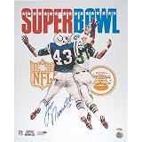 Steiner Sports NFL Joe Namath Super Bowl III Program Autographed 8-by-10-Inch Photograph