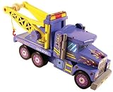 Melissa & Doug Deluxe Wooden Mighty Builders Tow Truck