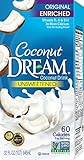 COCONUT DREAM Enriched Original Unsweetened Coconut Drink, 32 Fluid Ounce (Pack of 12)