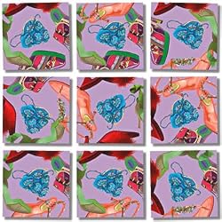Ladies' Shoes Scramble Squares Puzzle