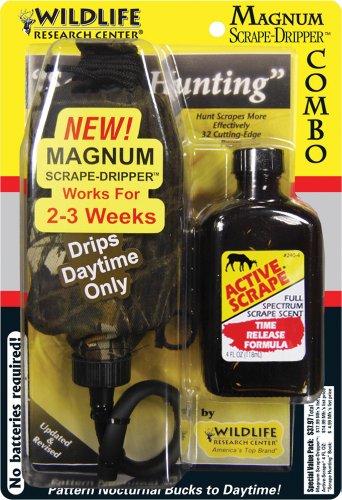 Wildlife Research 385 Magnum Dripper Active-Scrape Combo, 4 Fluid Ounces