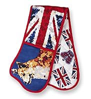 British 2012 Double Oven Mittens