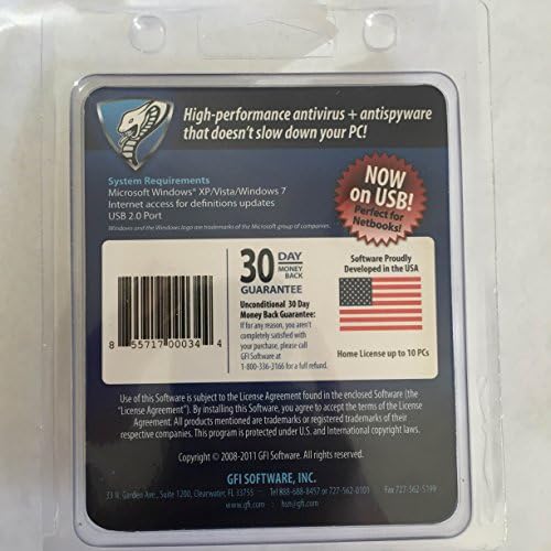 VIPRE AntiVirus Home License USB