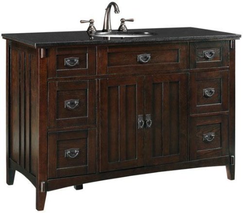 Artisan Six drawer Bath MACINTOSH OAK