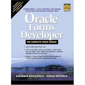 Oracle Forms Developer -- The Complete Video Course