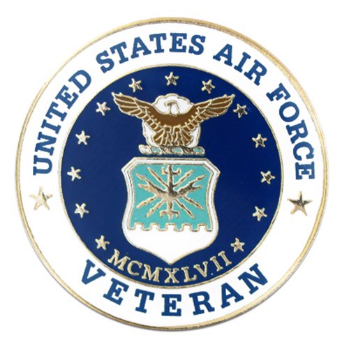 U.S. Air Force USAF Veteran Lapel Pin