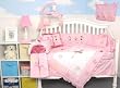 New Boutique Pink Ballerina 10pcs Baby Crib Bedding Set New Boutique Pink Ballerina 10pcs Baby Crib Bedding Set