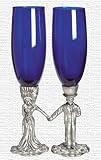 Wedding Bride and Groom Wine Glass Set