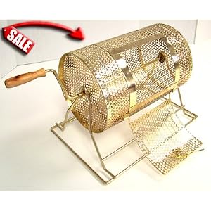 Casino Grade Brass Raffle Ticket Drum, Small Size Raffle Ticket Drum by NATIONAL BINGO