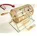 Casino Grade Brass Raffle Ticket Drum, Small Size Raffle Ticket Drum