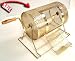 Casino Grade Brass Raffle Ticket Drum, Small Size Raffle Ticket Drum