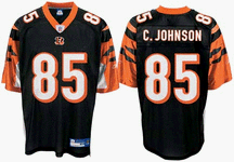 Chad Johnson #85 Cincinnati Bengals 2008 NFL Replica Player Jersey (Team Color) (XX-Large)