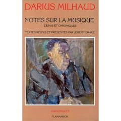 NOTES SUR LA MUSIQUE - ESSAIS ET CHRONIQUES