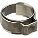 Oetiker 154 Series Stainless Steel Hose Clamp with Insert, One Ear