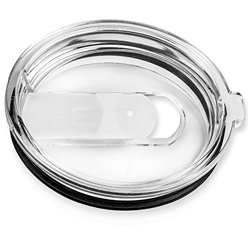 Get SIC 30 Oz. Splash Proof Closable Replacement Lid. Spill Resistant with slide lid and straw opening