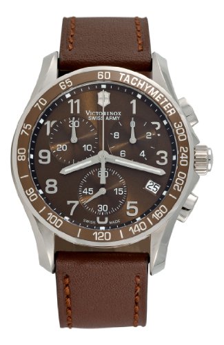 Victorinox Swiss Army Men’s 241151 Chrono Classic Brown Dial Watch
