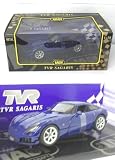 Review Jadi  / Diecast Model TVR Sagaris in Metallic Blue