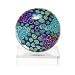 Hand Blown Art Glass Mix Millefiori Paperweight 4.5